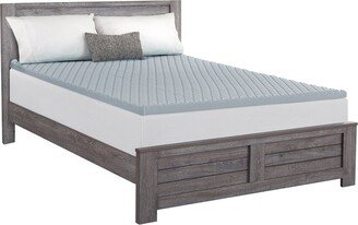 Dream Serenity Cool Point 2In Memory Foam Mattress Topper