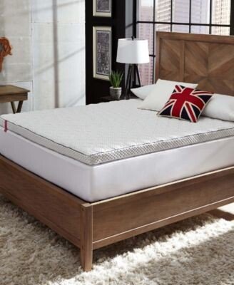 Behrens England 1834 Kensington Manor Charcoal Infused 3 Memory Foam Supreme Mattress Topper