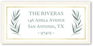 Address Labels: Holy Floral Address Label, Beige, Address Label, Matte