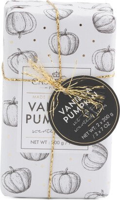 2pk Vanilla Pumpkin Soap Set
