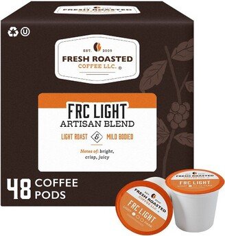 Fresh Roasted Coffee - FRC Premium Light Roast Single Serve Pods - 48CT