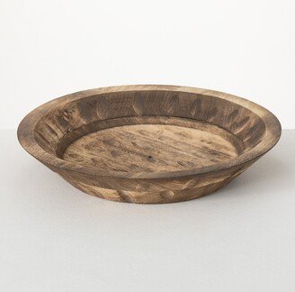 Sullivans Round Wooden Dough Bowl Decor 14.75