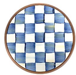 Mackenzie-Childs Royal Check Enamel Trivet