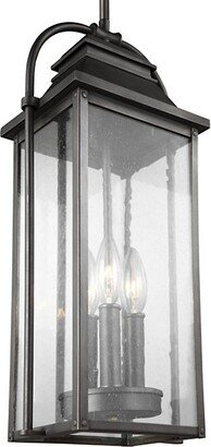 Visual Comfort Studio Wellsworth 3-Light Outdoor Pendant Light