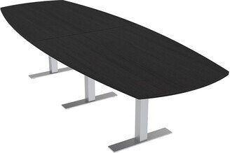 Skutchi Designs, Inc. 12 Person Arc Boat Modular Powered Conference Table Metal T-Bases