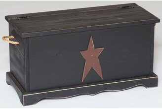 Kunkle Holdings, LLC Farmhouse Storage Chest with Rustic Star