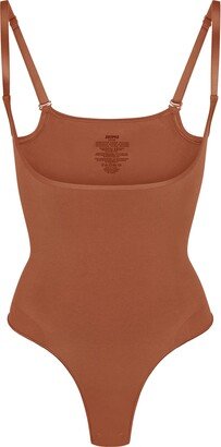 Seamless Sculpt Open Bust Thong Bodysuit