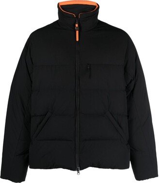 High-Neck Quilted Padded Jacket