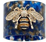 Stripey Bee Napkin Rings, Set of 4