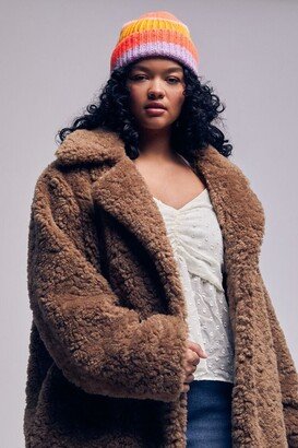 Plus Size Plush Coat