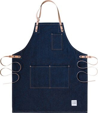 Risdon & Risdon Denim & Cork Street Apron - Indigo Denim