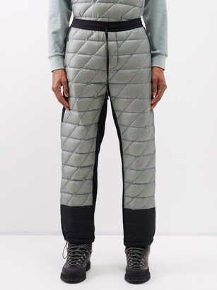 Hybrid Quilted Down Track Pants