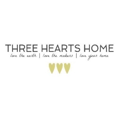 Three Hearts Home Promo Codes & Coupons