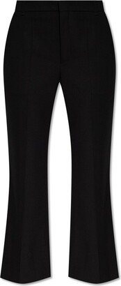 Cropped Bootcut Pants