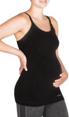 Seamless Maternity/Nursing Yoga Tank-AA