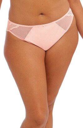 Charley Full Figure Mesh & Lace Brazilian Briefs