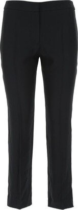 Cigarette Cropped Trousers-AA