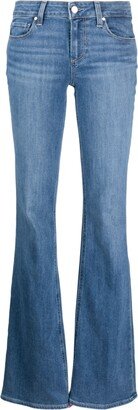 Low-Rise Flared Jeans-AE