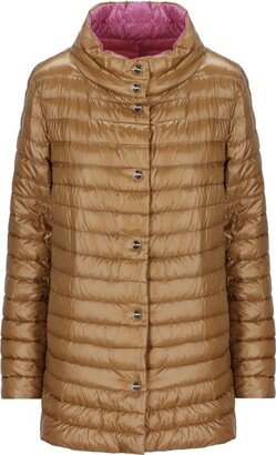 Reversible Button-Up Padded Down Jacket