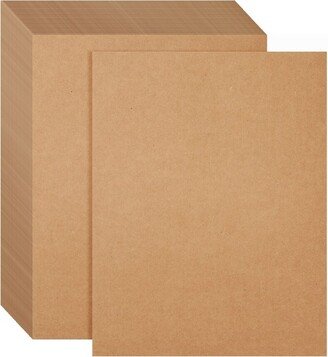 Sustainable Greetings 50 Sheets Brown Kraft Paper for Wedding, Party Invitations, Announcements, Drawing, DIY Projects, Letter Size, 176gsm, 8.5 x 11