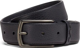 Grained Leather Belt-AB