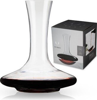 Reserve Crystal Wine Decanter Glass Wine Saver Carafe - Holds 1 Standard 25 Oz Bottle 65oz