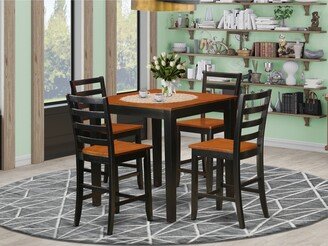 Dining Set With Kitchen Table and Wooden Dining Room Chairs-AA