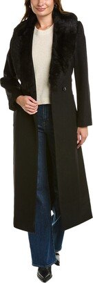 Sofiacashmere Wool-Blend Coat