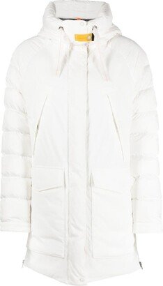 Drawstring Puffer Jacket-AC