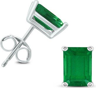 Gemstones 14K 0.80 Ct. Tw. Emerald Earrings