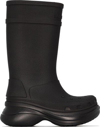 x Crocs chunky rain boots