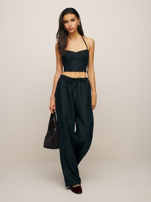 Jaida Linen Two Piece-AA