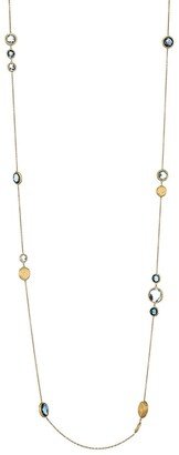 Jaipur 18K Yellow Gold & Topaz Long Station Necklace