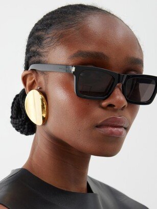 Betty Rectangle-frame Acetate Sunglasses