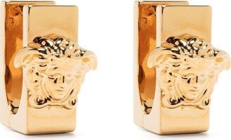 Medusa head-motif cuff earrings