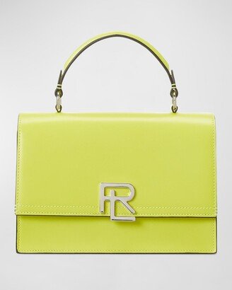 RL Calfskin Leather Top-Handle Bag