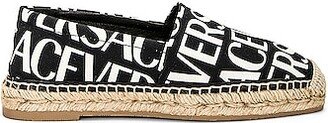 Logo Espadrilles in Black