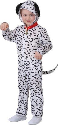 HalloweenCostumes.com 2T Delightful Dalmatian Costume for a Toddler, Black/White