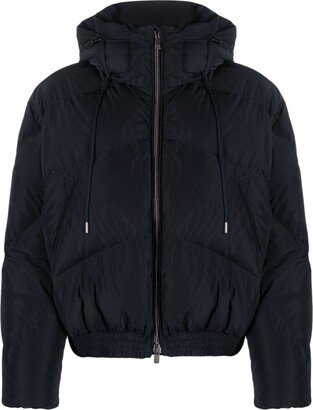 Logo-Patch Padded Jacket-AC