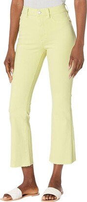 Women's Bridget Boot High-Rise Instasculpt Crop Jeans in Limeade