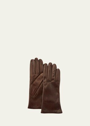 Cashmere-Lined Napa Leather Gloves-AA