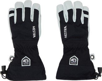 Black & Off-White Heli Gloves