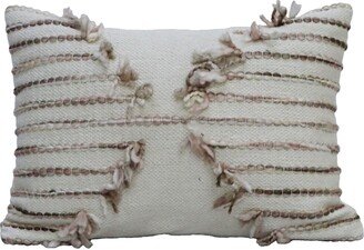 Vibhsa Chicos Home Embroidered Decorative Pillow, 14 x 20