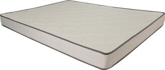 Gem 6 Inch Queen Mattress, Premium PU Foam, Pocket Coils, Tricot Fabric