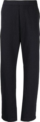 Straight-Leg Crepe Trousers