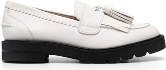 Mila tassel leather loafers