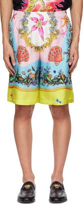 Yellow Trésor De La Mer Shorts