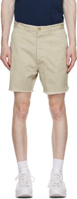 Beige Burroughs 6 Shorts