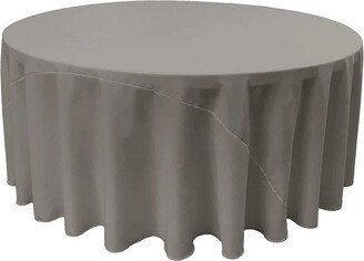 Round Polyester Poplin Tablecloth - Dk Gray Choose-AA