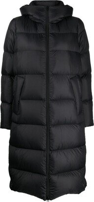 Zip-Up Hooded Puffer Coat